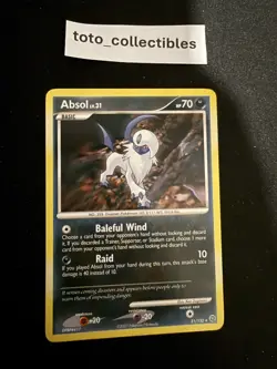 Absol 21/132 Secret Wonders Regular Rare LP-NM 2007 Pokemon TCG - Image 1