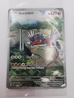 Pokemon TCG Koraidon SVP Black Star Promos SVP014 Holo Promo SEALED - Image 1