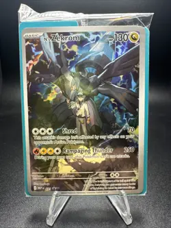 Pokemon TCG Ascended Heroes ETB N’s Zekrom 031 Black Star Promo SEALED - Image 1
