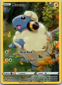 Mareep GG34/GG70 - Crown Zenith: Galarian Gallery Ultra Rare Pokemon TCG NM - Image 1