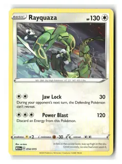 Rayquaza 014/015 Promo McDonald's Promos 2024 Pokemon Near Mint - Image 1