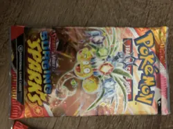 Pokemon TCG Pack Sealed Booster Mega Evolution Scarlet Violet Surging Sparks 3 - Image 2
