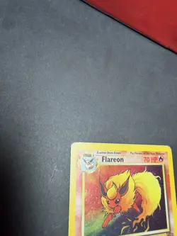 Pokemon 3/64 1999 Jungle Flareon Hp Non-Holo Card Rare - Image 5