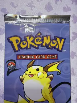Pokemon TCG Base Set 2 Booster Pack SEALED & FRESH - Raichu - Image 2