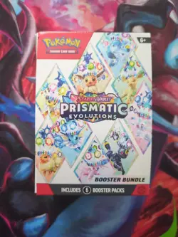 Pokemon TCG Prismatic Evolutions Booster Bundle - SEALED - UNOPENED NO PLASTIC - Image 1
