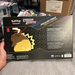 Pokemon TCG Crown Zenith Pikachu VMAX Special Collection Box New & Sealed! 820650851889 - Image 2