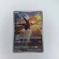 Pokemon TCG Latios Rare Holo Card 203/191 SV08 Surging Sparks Illustration - Image 1
