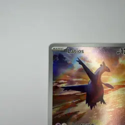 Pokemon TCG Latios Rare Holo Card 203/191 SV08 Surging Sparks Illustration - Image 3