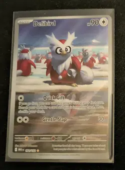 Delibird #152/132 (Mega Evolution) ME01: MEG Pokemon *ILLUSTRATION RARE* LP - Image 2
