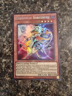 Yugioh Chronicle Sorceress - MZMU-EN032 - 1st Ed. Collectors Rare - NM - Image 1