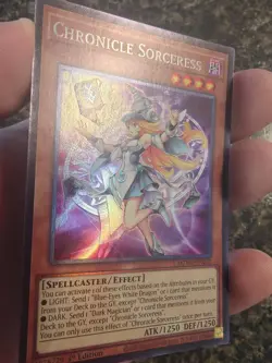 Yugioh Chronicle Sorceress - MZMU-EN032 - 1st Ed. Collectors Rare - NM - Image 2