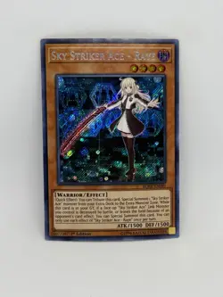 Yugioh Card Sky Striker Ace - Raye BLHR-EN089 SECRET RARE 1st Ed. - NM - Image 1