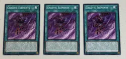 Yugioh TCG Alliance Insight Chaotic Elements x3 - Image 1