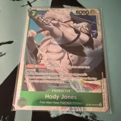 One Piece Hody Jones OP06-035 Rush Character Card 8000 Power - Image 1
