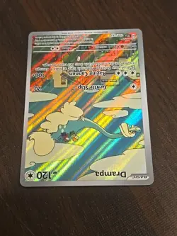 Pokemon Drampa 184/162 SV05 Temporal Forces Illustration Rare Full Art Holo Card - Image 3