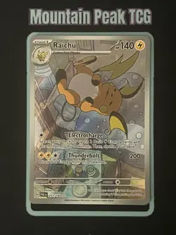 NM Raichu 211/193 Illustration Rare - Paldea Evolved - Pokemon Card - Image 1