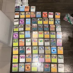 Pokemon TCG 69 Card Lot Regular Holo Team Rocket's Nidorino and 8 redemptions - Image 1