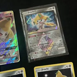 Jirachi Pokemon Card Lot - GX Holo Non Holo Most LP GX - HP DMG - Image 4