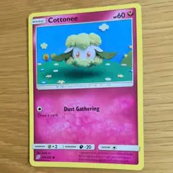 COTTONEE 143/236 POKEMON CARD (UNIFIED MINDS SET) KNITTED CROCHET ASAKO - Image 4