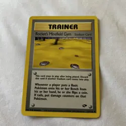 Pokemon Rocket's Minefield Gym Challenge 119/132 Unlimited Uncommon Card WOTC MP - Image 1