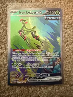 pokemon 8 card lot,iron leaves 203/162,temporal forces/astral radiance/gardevoir - Image 1