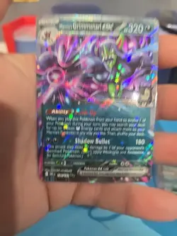 Pokemon TCG Marnie's Grimmsnarl EX 136/182 Destined Rivals Holo Card - Image 1