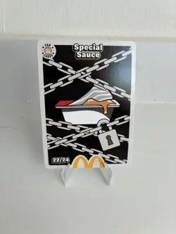 Special sauce 22/24 Mcdonalds TCG Trading Cards 2026 UnRedeemed trading card - Image 1