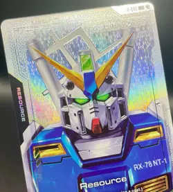 Resource R-020 C+ [Gundam NT-1] Steel Requiem Textured Foil Gundam Card Game NM - Image 3