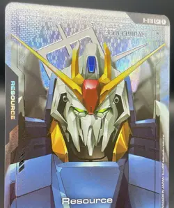 Resource (Zeta Gundam) R-018 C+ Dual Impact Textured Foil Gundam Card Game NM/M - Image 3