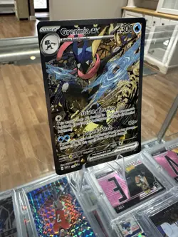 Pokemon TCG Greninja EX 132 Black Star Promo Card Near Mint Condition - Image 4