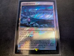 MTG Magic the Gathering SURGE FOIL Glacial Fortress FIC! - Image 1