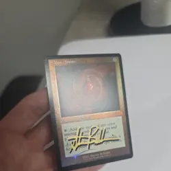 Foil MOX AMBER Retro Frame ( Steve Belledin gold shadow SIGNED ) - Image 3