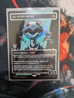 Teenage Mutant Ninja Turtles Big Mother Mouser Artifact Creature Commander MTG - Image 1