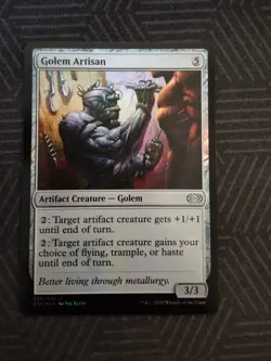 mtg golem artisan foil double masters - Image 1