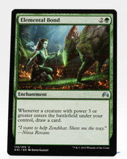 Elemental Bond Magic Origins #174 Enchantment MTG Near Mint - Image 1