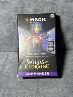 Wilds of Eldraine Commander Deck - Fae Dominion MTG Brand New Sealed - Image 1