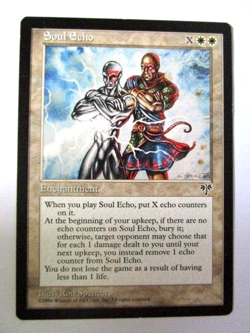 MTG Soul Echo Mirage Moderate Play!! - Image 1