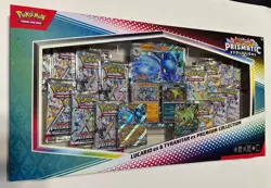 NEW Pokemon Prismatic Evolution Lucario & Tyranitar EX Premium Collection - Image 1
