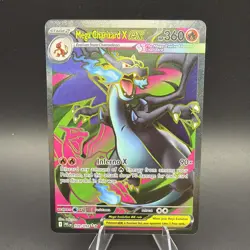 Mega Charizard X ex 109/094 Me02: Phantasmal Flames Holo Pokemon TCG - Image 1
