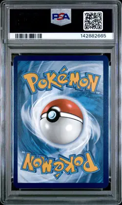 2025 POKEMON SVP EN-SV BLACK STAR PROMO #208 VICTINI PSA 8 - Image 2