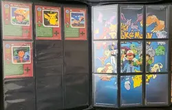 NM! BLACK Label COMPLETE Puzzle Set TV1-TV13 Topps Pokemon Series 1 TV Animation - Image 5