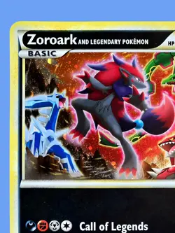 Jumbo Zoroark & Legendary Pokemon Holo Japanese Clash Summit Promo Card - Image 3
