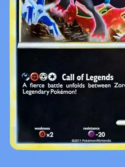 Jumbo Zoroark & Legendary Pokemon Holo Japanese Clash Summit Promo Card - Image 5