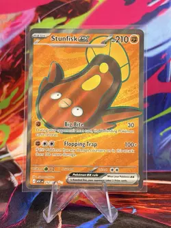 Pokemon TCG Stunfisk Ex 252/217 Ascended Heroes NM English - Image 1