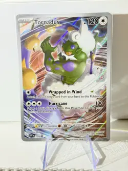 Tornadus 210 Full Art Promo Pokemon SV White Flare ETB Promo English Near Mint - Image 1
