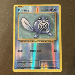Poliwag 23/108 XY: Evolutions Reverse Holo Pokemon TCG NM - Image 1