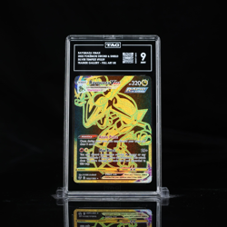 2022 POKEMON SWORD & SHIELD SILVER TEMPEST #TG29 FULL ART/RAYQUAZA VMAX TAG 9 - Image 1