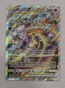Pokemon 2023 Crown Zenith Mewtwo VSTAR Rare #GG44/GG70 - NM - Image 1