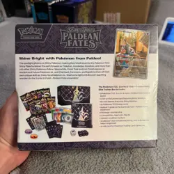 Pokemon Paldean Fates Elite Trainer Box ETB (small tear) - Image 2