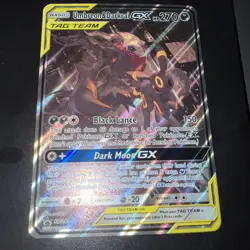 Jumbo Umbreon&Darkrai GX Tag Team Pokemon Promo #SM241 Sun And Moon LP-NM - Image 1